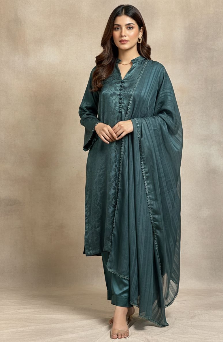Emerald Bloom 3 Piece Ensemble