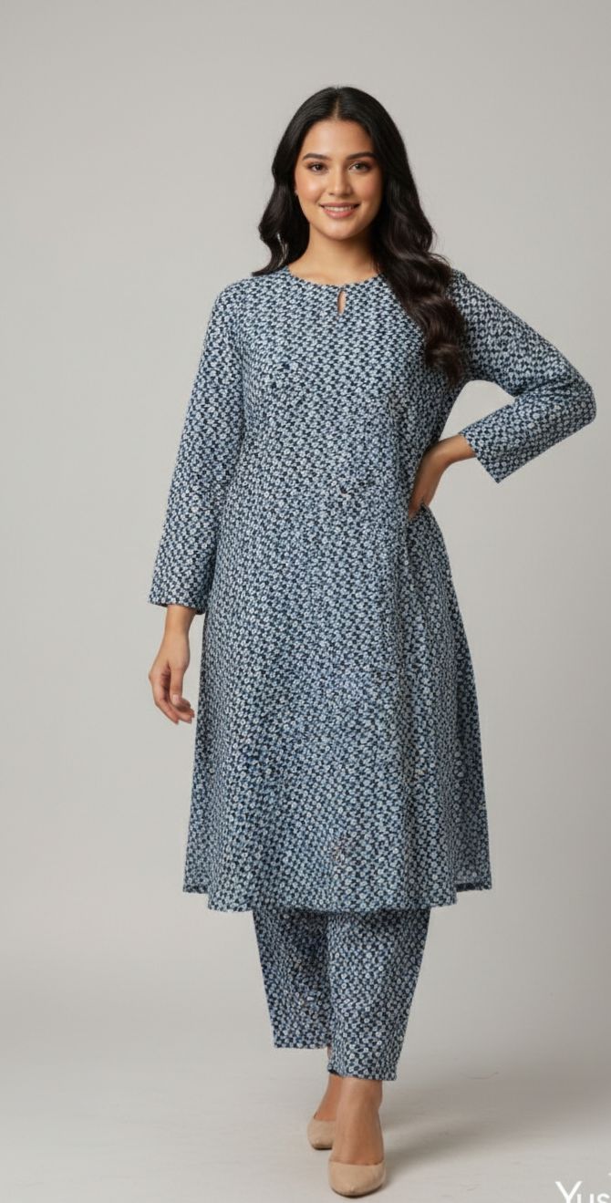 Slate Blossom 2 Piece A-Line Set